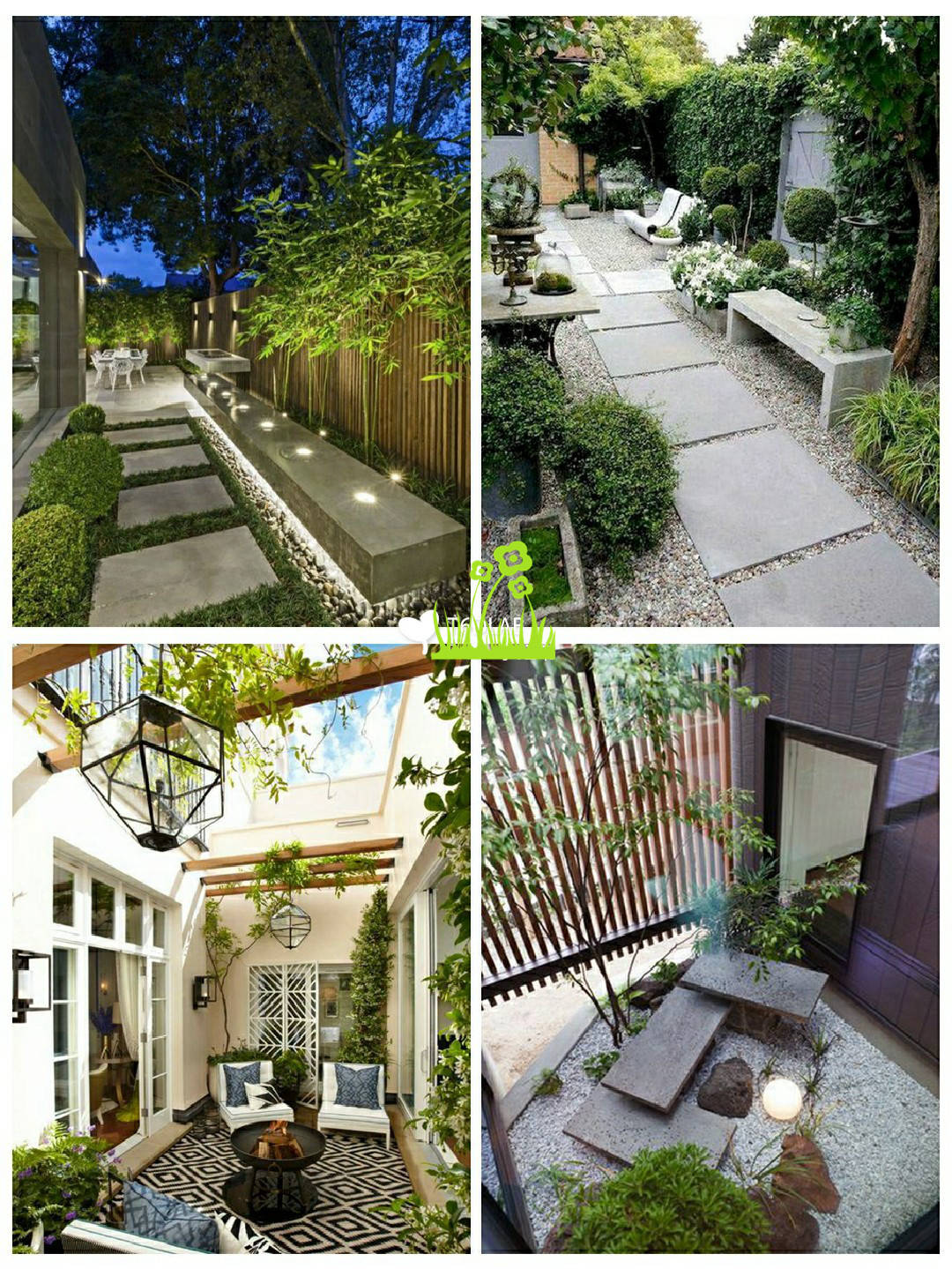 小庭院裝修:這36個(gè)小院設(shè)計(jì),沒有任何花里胡哨,自己就可以建_院子