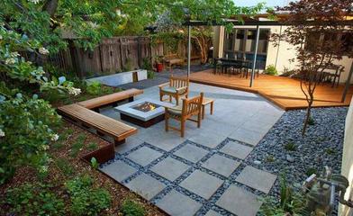 旋轉45度，讓自家院子變大一半！庭院設計新思路