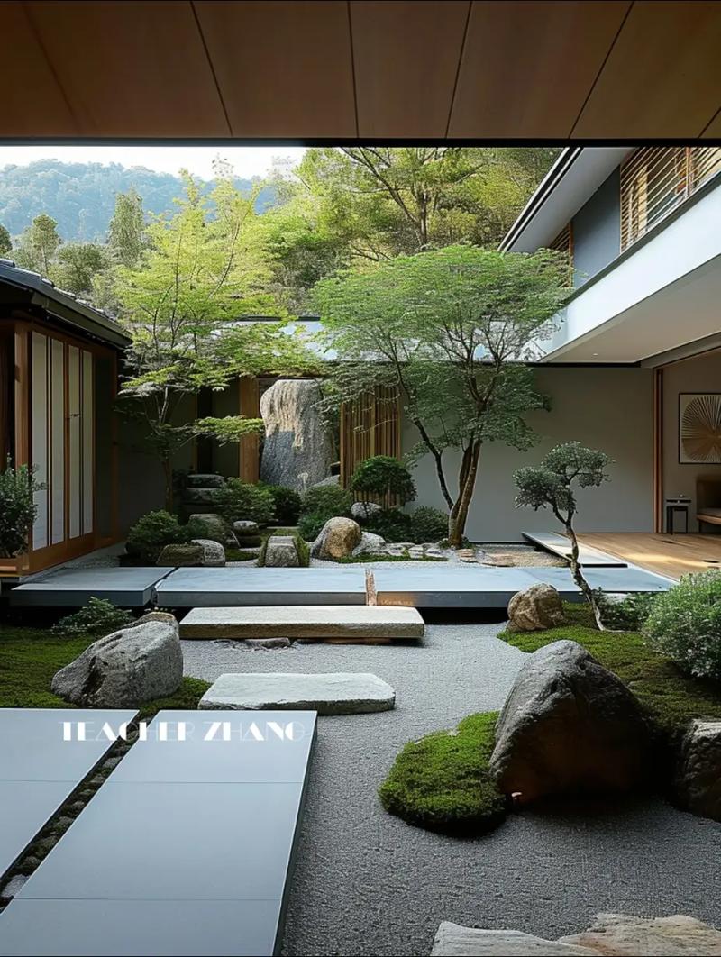 別墅花園日式庭院設(shè)計 打造私密雅致的私家庭院