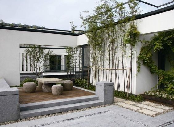 現(xiàn)代中式庭院 于方寸之間，演繹東方意境的當(dāng)代風(fēng)骨