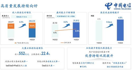 中國電信2024半年報解析 經營業績穩健增長，高質量發展顯現韌性